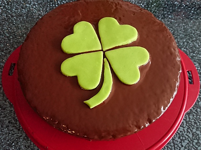 Ein Kleeblatt f�r die Silvesterparty